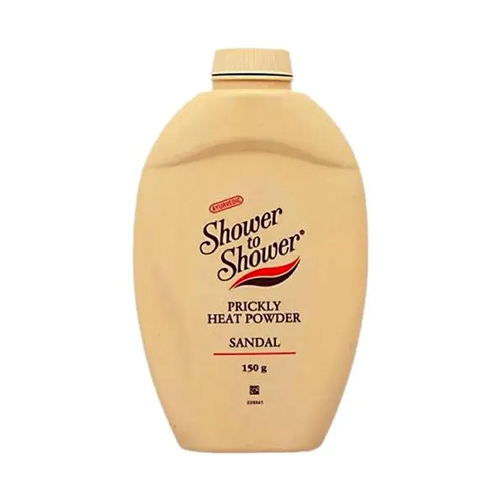 Shower to Shower Sandal Talc Prickly Heat Powder 150g 