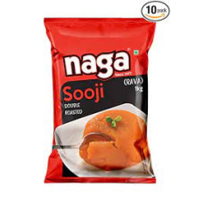 Naga Sooji Double Roasted Rava 1 kg  