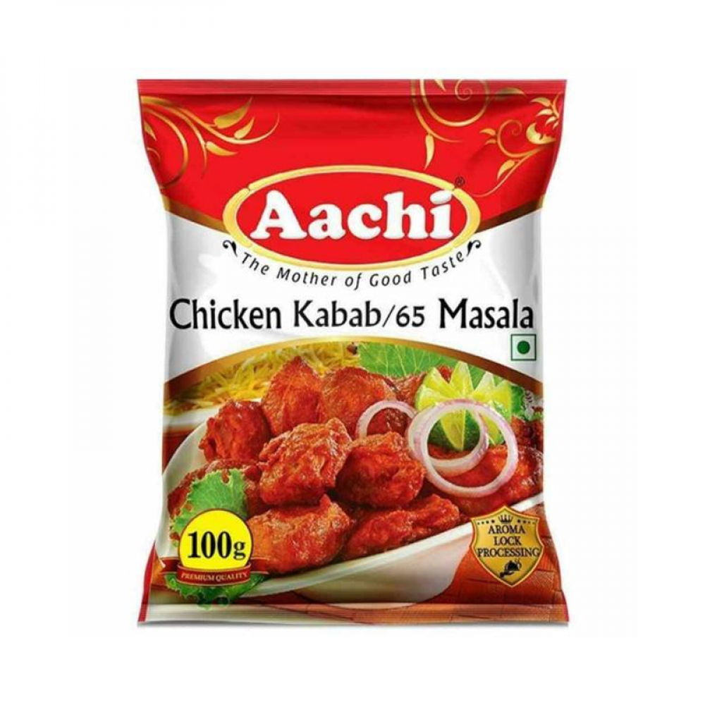 Aachi Chicken Kabab/65 Masala 100g 