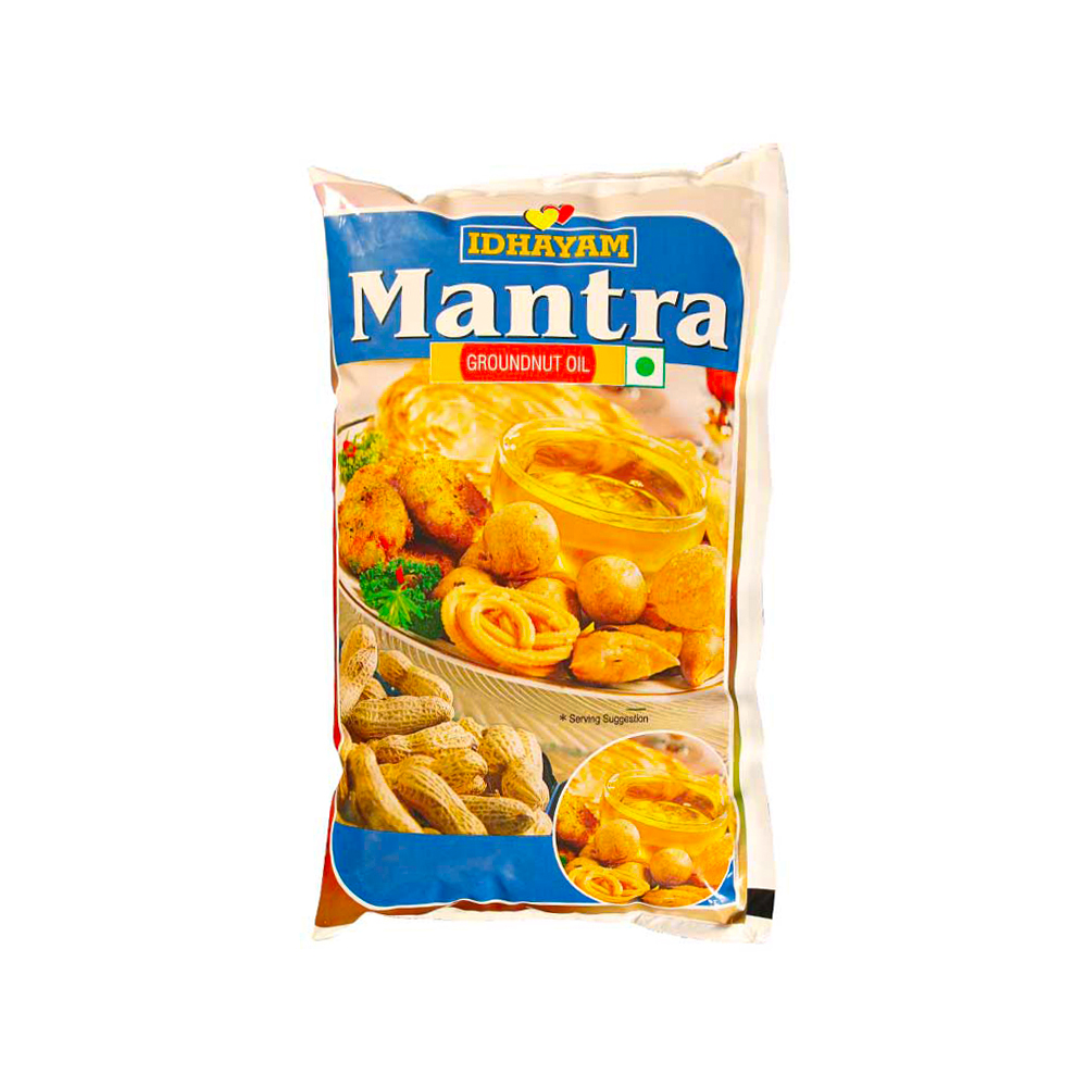 Idhayam Mandra Groundnut oil 500 ml pouch 