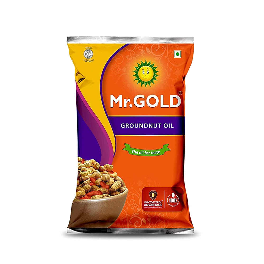 Mr Gold Ground nut oil 1 ltr 