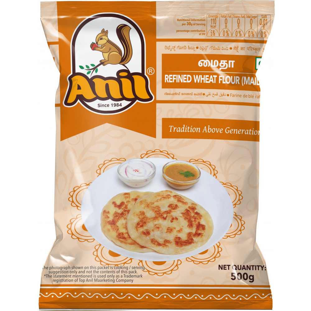 Anil Refined Wheat Flour Maida 500g 